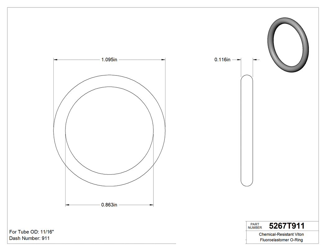 Technical drawing - 5267T794